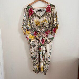 Anthropologie Collette Dinnigan Scenic Silk Dress